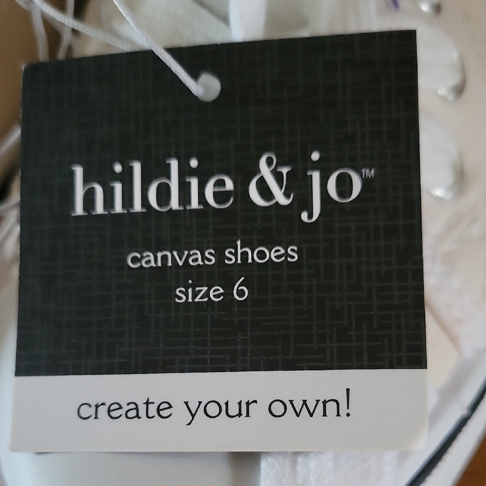 Classic White Canvas Sneakers - Picture 2 of 4